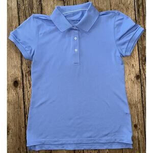 Tory sport women’s size S baby blue short sleeve polo